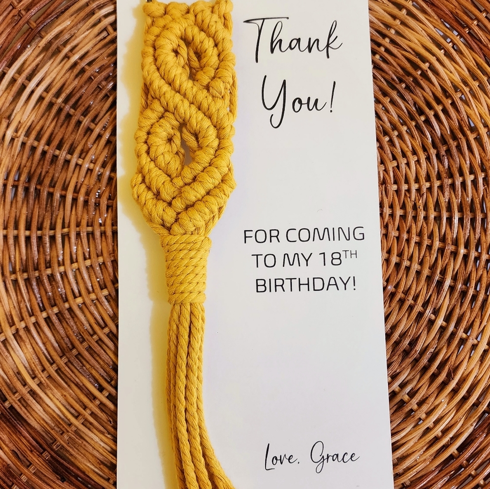 Handmade Macrame Keychains - Picture 4 of 7